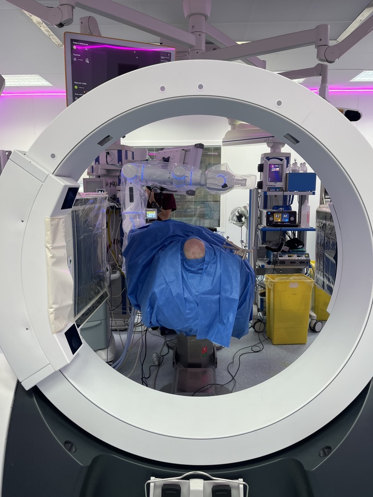 TC intraoperatoria LoopX e Braccio Robotico