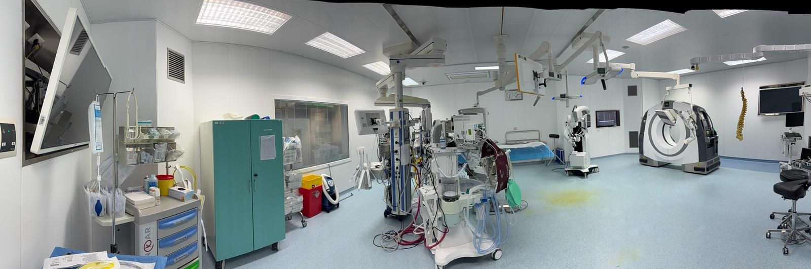Sala operatoria ibrida digitalizzata con TC intraoperatoria BodyTom